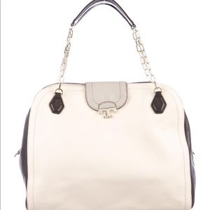 Tory Burch bicolor leather tote
